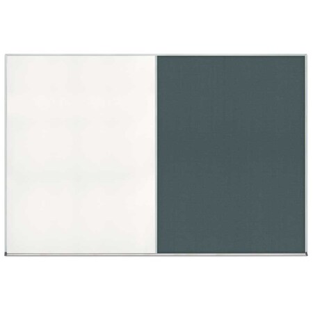 United Visual Products Enclosed Corkboard, 1 Door, 18"x24", 4" Fra UV3407-SATIN-DBURGU